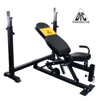 Силовая скамья dfc powergym bn014 со стойками