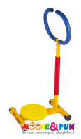 тренажер детский moove&fun - твистер с ручкой sh-11 (tfk-11) 