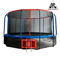 батут dfc jump basket 16ft внутр.сетка, лестница (488cм)