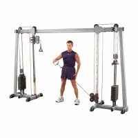 кроссовер body solid gdcc250 два стека по 72,5 кг