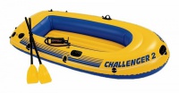 лодка надувная intex challenger-2 set (68367)