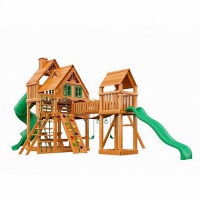 деревянная детская площадка для дачи igragrad великан 2 (макси)